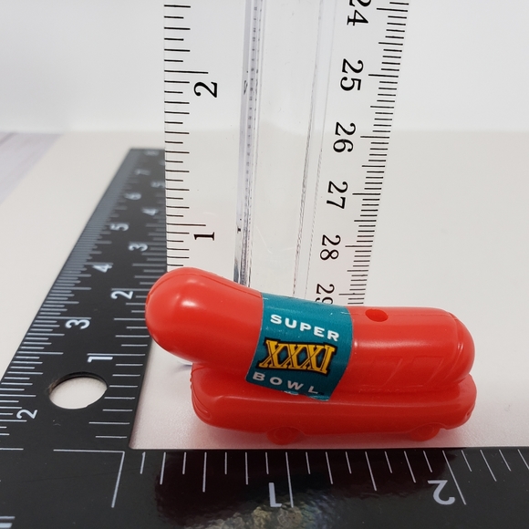 Oscar Mayer Weiner Super Bowl Whistle Sticker Peeling - Picture 8 of 10